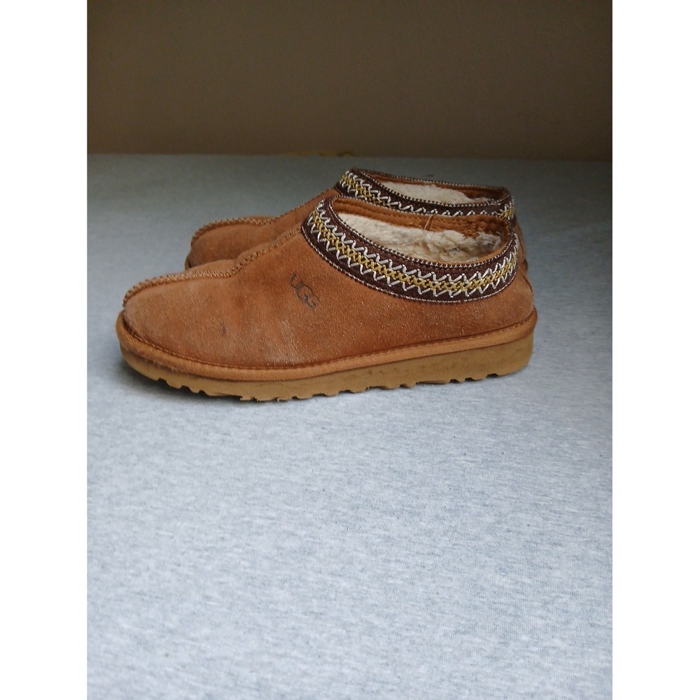 Ugg Slippers Womens 7 Tasman Sheepskin Lined Moccasin Cozy Slip On Western - Picture 9 of 10